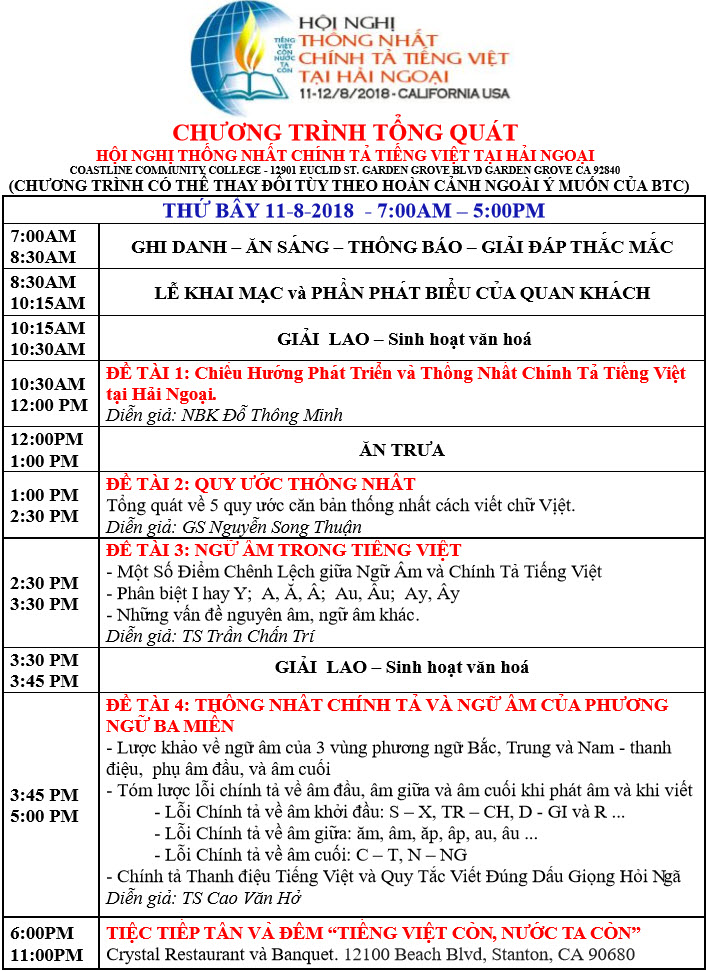 Chuong trinh thu Bay 11-8-2018 -F4